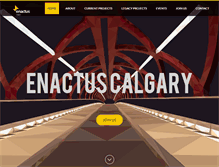 Tablet Screenshot of enactuscalgary.com